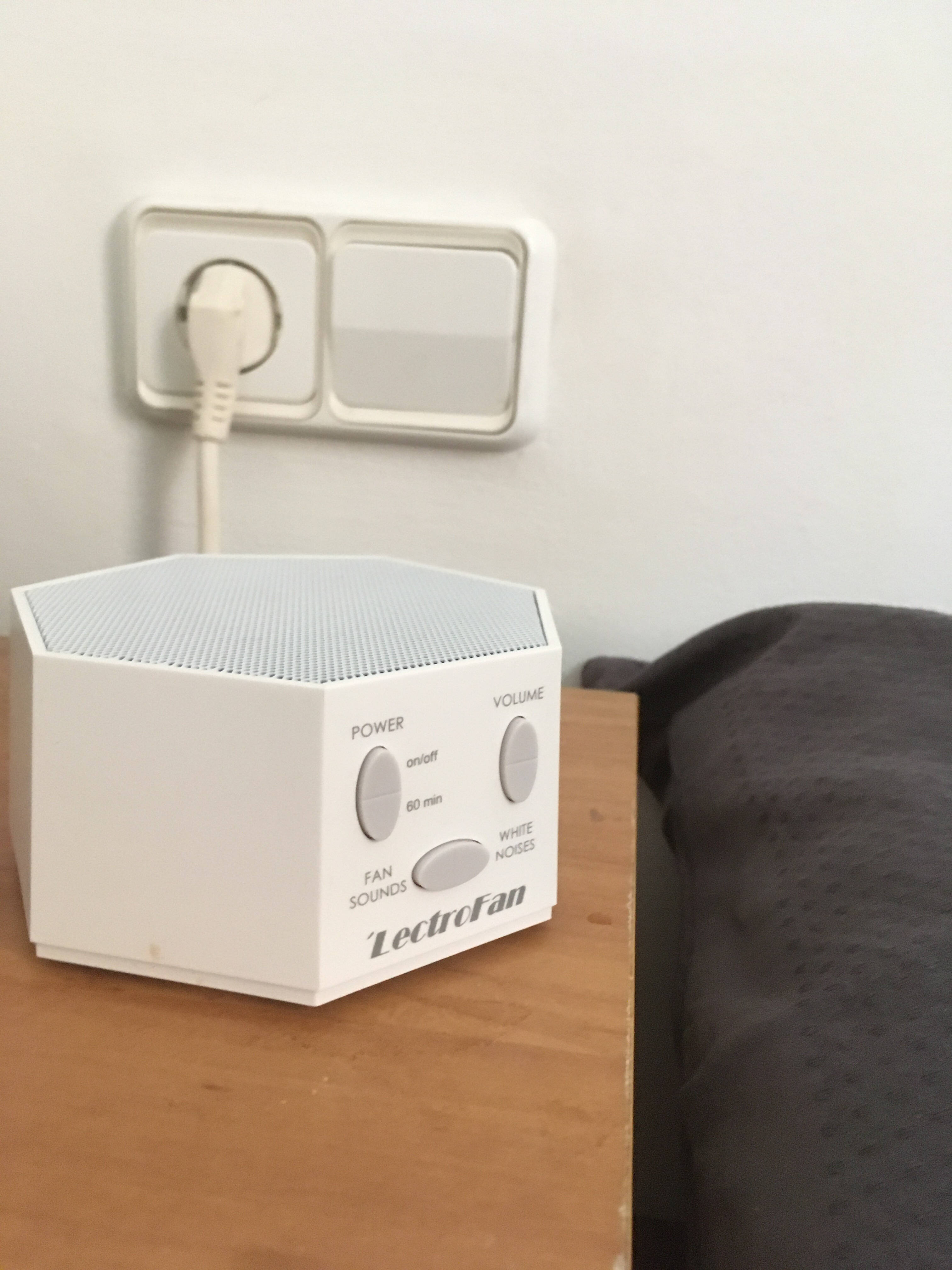 Weißes Rauschen Bett